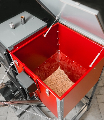 Пеллетный котёл Rizon 25 DUO (с бункером и горелкой)